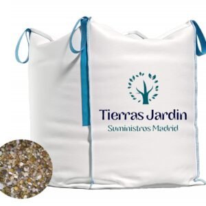 Saca Big Bag Grava Drenaje y base jardineras Jardín Madrid